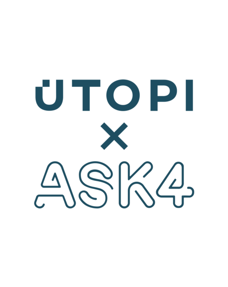ASK4 1554 Utopi x ASK4 Logo Farve 